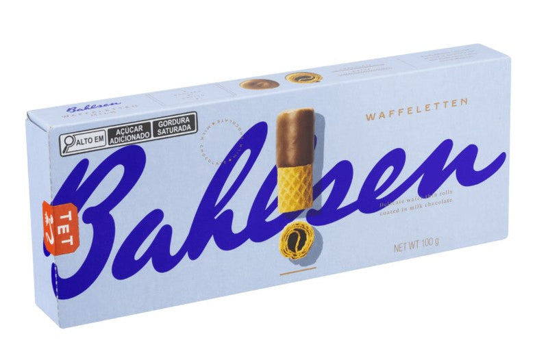 Biscoito Alemão Bahlsen Waffeletten Milk 100g
