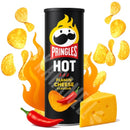 Batata Pringles Hot Flamin Cheese Flavour - Importado Bélgica