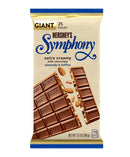 Chocolate  Americano Hershey's Symphony Almond Toffee Giant Bar 208g