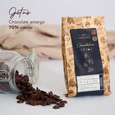 Gotas Chocolate Brasileiro da Nugali  Amargo 70%Cacau 450g