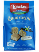 Biscoito Italiano Loacker Quadratini Vanilla 125g