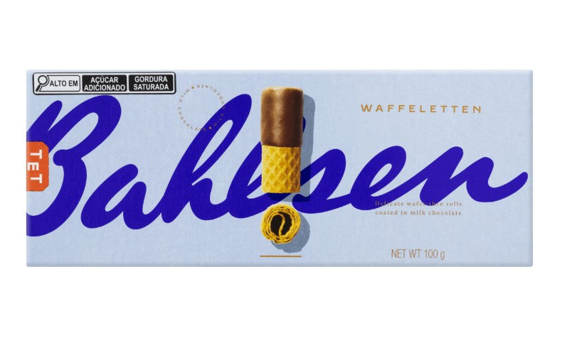 Biscoito Alemão Bahlsen Waffeletten Milk 100g