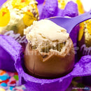 Milka Loffel Ei Haselnuss - Ovos Chocolate Recheados Mousse Avelã - Alemanha