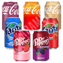 Kit Box 7 Refrigerantes - Coca Cola & Fanta & Dr Pepper - Importado