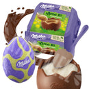 Milka Loffel Ei Haselnuss - Ovos Chocolate Recheados Mousse Avelã - Alemanha