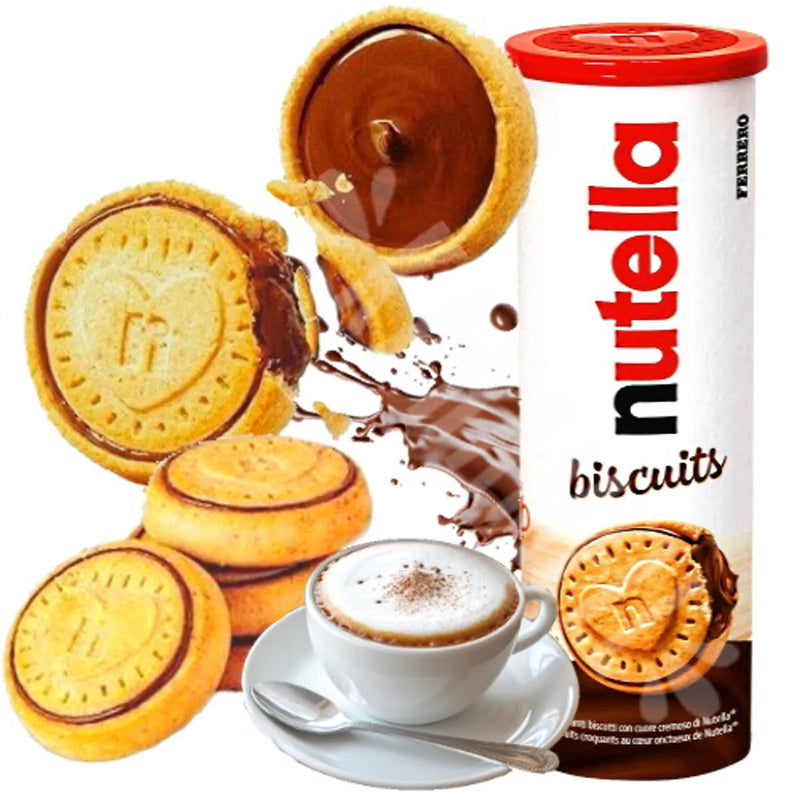 Biscoitos Recheados com Nutella - Ferrero - Importado Alemanha